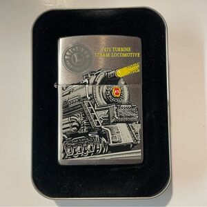 Zippo 671 Turbine Steam Locomotive Lighter